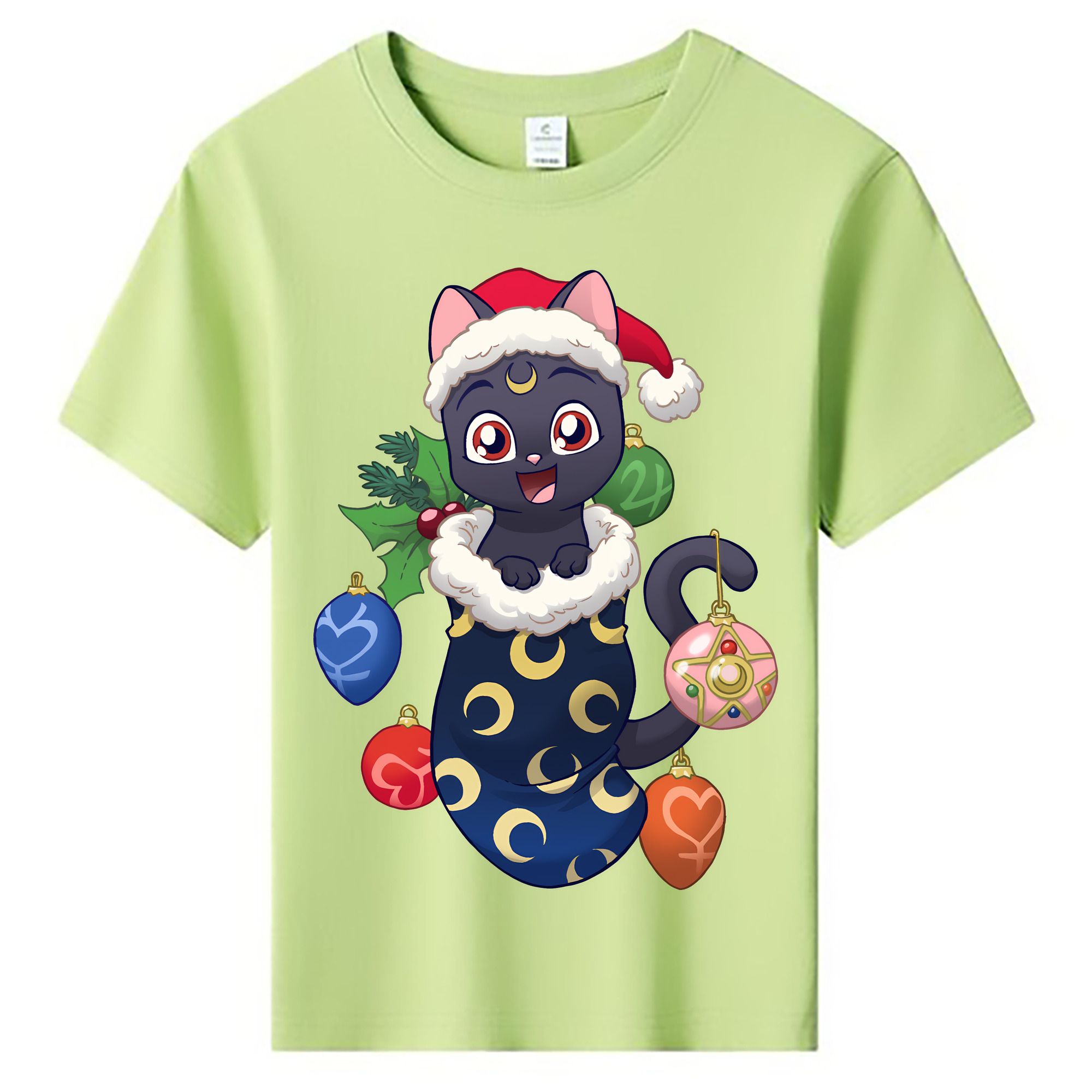 （画像用） 美少女戦士セーラームーン Sailor Moon 綿100％キッズTシャツ（フロントプリント）